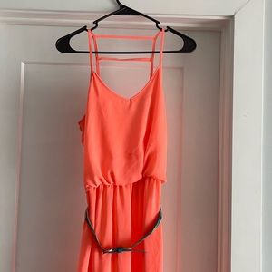 Neon maxi dress - summer staple!